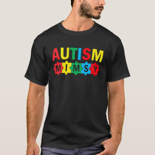 Autism Awareness Puzzle Ribbon Proud Autism Mimsy T-Shirt