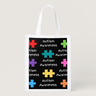 Autism Awareness Reusable Shopping Bag