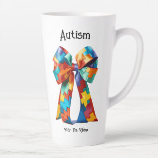 Autism Awareness Ribbon Coffee Mug