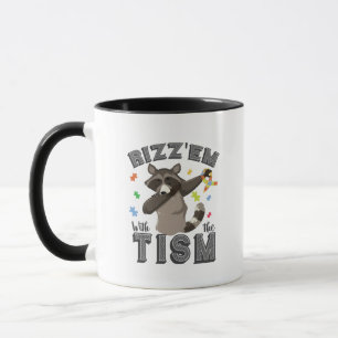 Autism Awareness Rizz'em with The Tism Opposum Mug