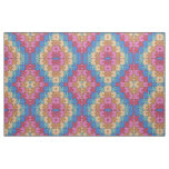 Autism Awareness - Rose Blue - Puzzle Pieces Fabric