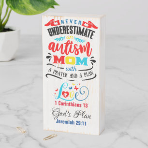 Autism Awareness  rustic wooden signs