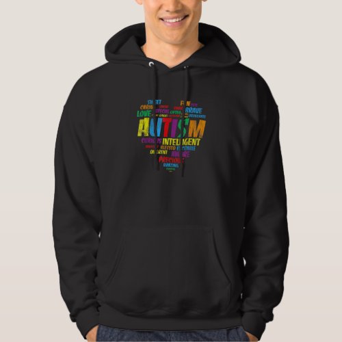 Autism Awareness S Women Heart Support Autistic Ki Hoodie