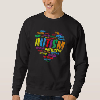 Autism Awareness S Women Heart Support Autistic Ki Sweatshirt