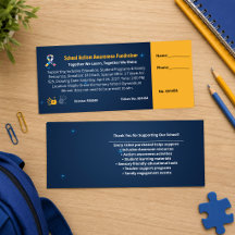 Autism Awareness School Fundraiser PTA Event