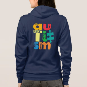 Autism Awareness See The Able Not the Label Hoodie