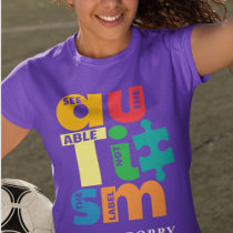 Autism Awareness See The Able Not the Label T-Shirt