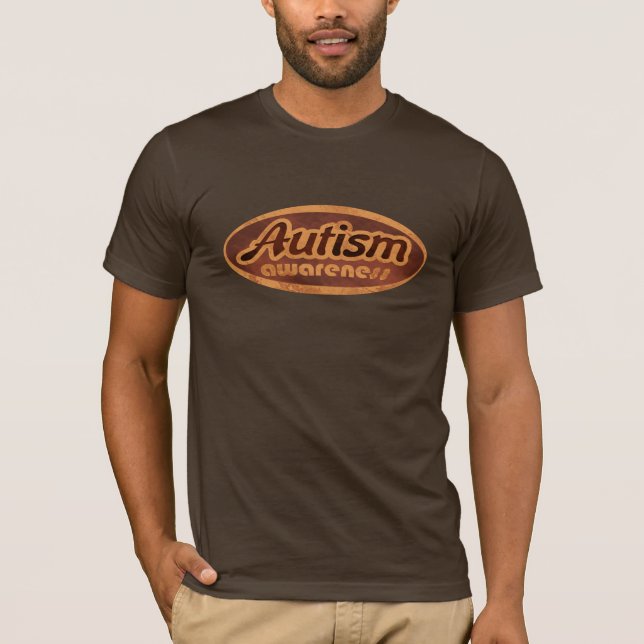 Autism Awareness Shirt (Oval-R) (Front)