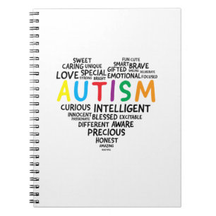 Autism Awareness Shirts - Autism Heart Shirt Notebook