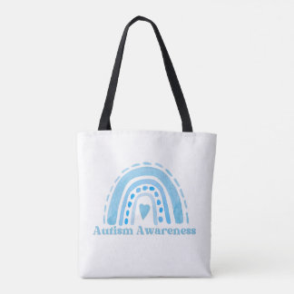 Autism Awareness, Shoulder Tote Bag