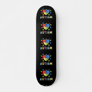 Autism awareness skateboard