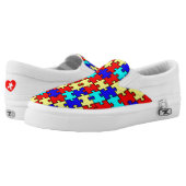 Autism Awareness - Slip On Shoes (Pair)