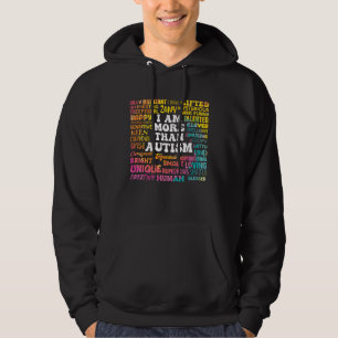 Autism Awareness Solidarity and Neurodiversity  3 Hoodie