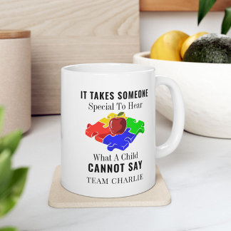 Autism Awareness Special Education Teachers Custom Giant Coffee Mug