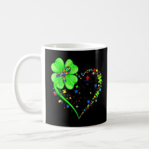 Autism Awareness St Patricks Day C Autism Mom Aunt Coffee Mug