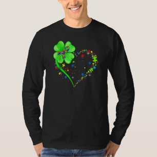 Autism Awareness St Patricks Day C Autism Mom Aunt T-Shirt