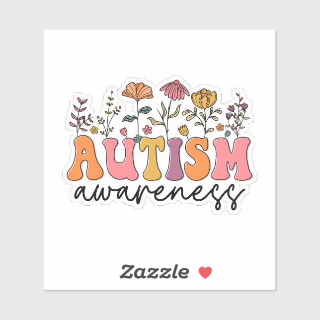 Autism Awareness Sticker (Sheet)
