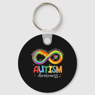 Autism Awareness Strength And Heart Set Us Apart 3 Keychain
