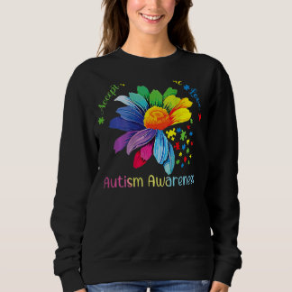 Autism Awareness Sunflower Accept Understand Love Sweatshirt