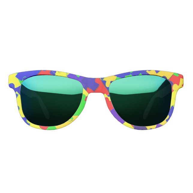 Autism awareness Sunglasses (Front)