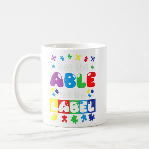 AUTISM AWARENESS Support Autism Kids For Mom Dad 1 Coffee Mug