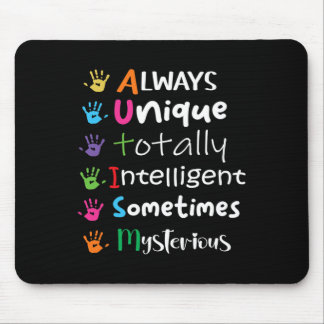 AUTISM AWARENESS Support Autism Kids for Mom Dad 1 Mouse Pad