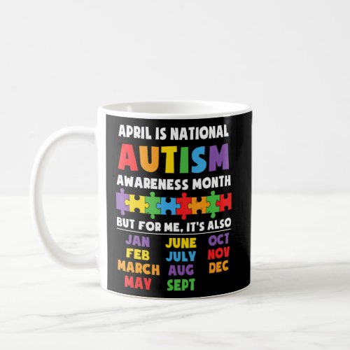Autism Awareness Support Autism Kids For Mom Dad 2 Coffee Mug