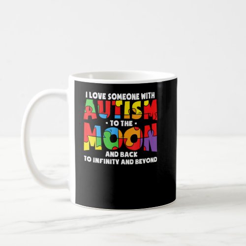 Autism Awareness Support Autism Kids For Mom Dad 3 Coffee Mug