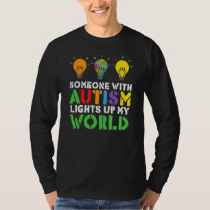 Autism Awareness Support Autism Kids For Mom Dad 6 T-Shirt
