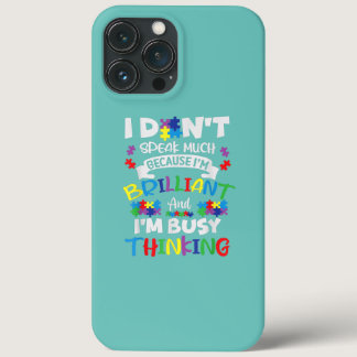 AUTISM AWARENESS Support Autism Kids for Mom Dad  iPhone 13 Pro Max Case