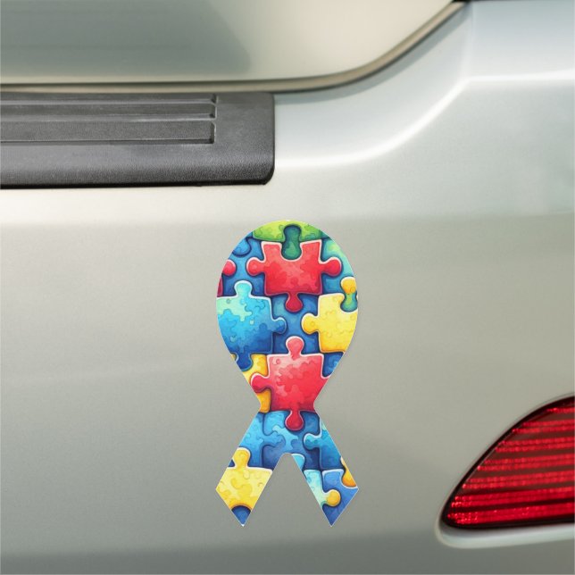 Autism Awareness Support Car Magnet (In Situ)