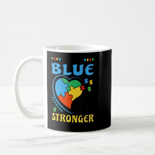 Autism Awareness Support Puzzle Autism Kids For Mo Coffee Mug