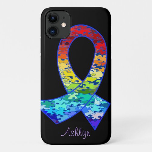 Autism Awareness Support Ribbon iPhone 7 case