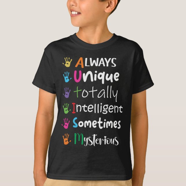 Autism Awareness T-Shirt (Front)