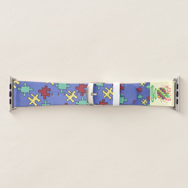 Autism Awareness Teacher Apple Watch Band, 42mm Apple Watch Band (Band)
