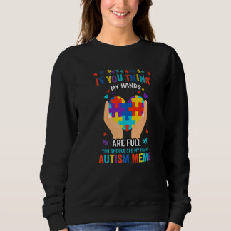 Autism Awareness Teacher Teach Accept Understand L Sweatshirt