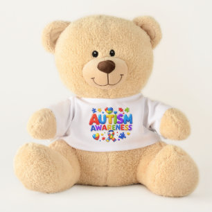Autism Awareness Teddy Bear