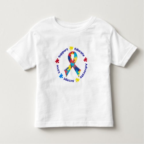 Autism Awareness Toddler T_shirt