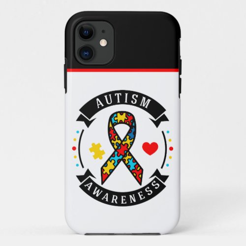 Autism Awareness _ Tough Apple iPhone 11 Case