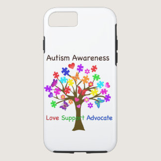 Autism Awareness Tree iPhone 8/7 Case