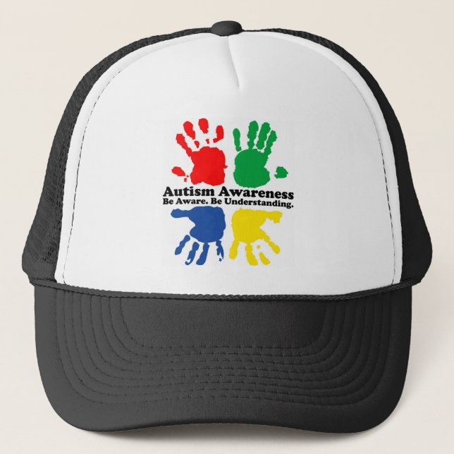 Autism Awareness Trucker Hat (Front)