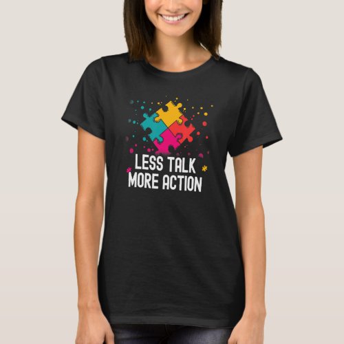 Autism Awareness  Women Support Asperger Men Autis T_Shirt