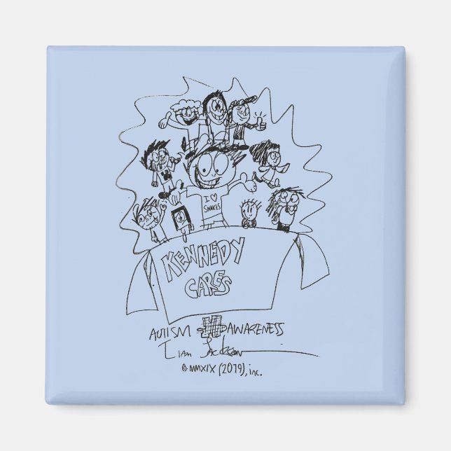 Autism Awarness Magnet (Front)