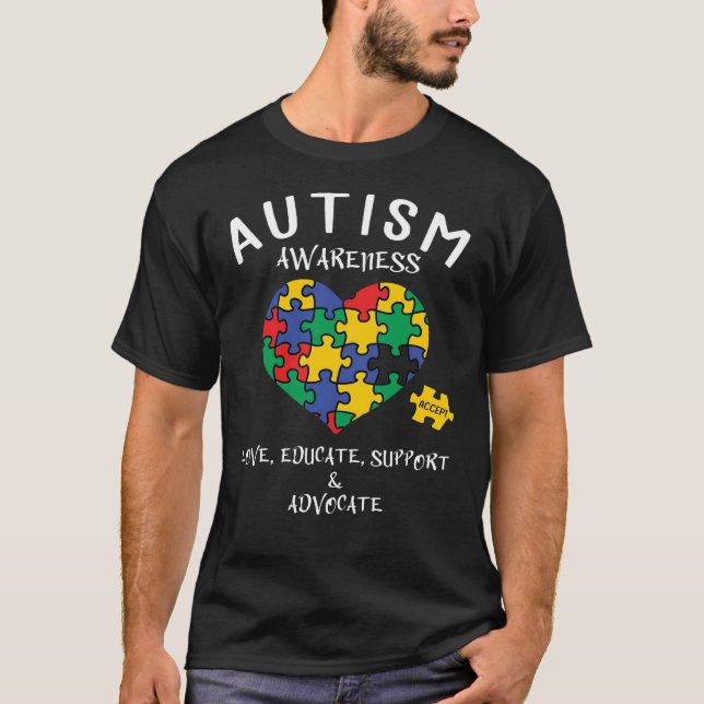 autism awearnes T-Shirt (Front)