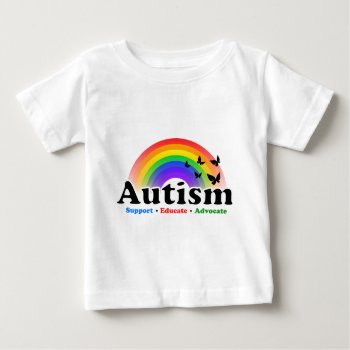 Autism Baby T-shirt by b34poison at Zazzle