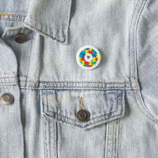Autism Badge Button