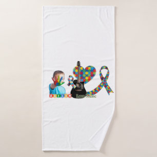 Autism Bath Towel