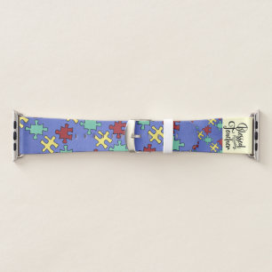 Autism, Blessed Teacher . Apple Watch Band, 42mm Band