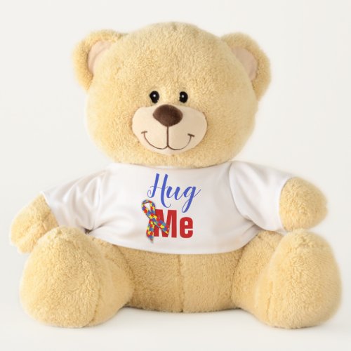 Autism Buddy Bear _  21 Sherman Teddy Bear