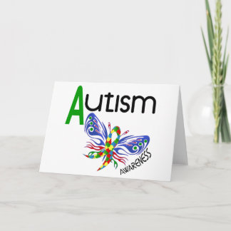 AUTISM Butterfly 3.1 Card